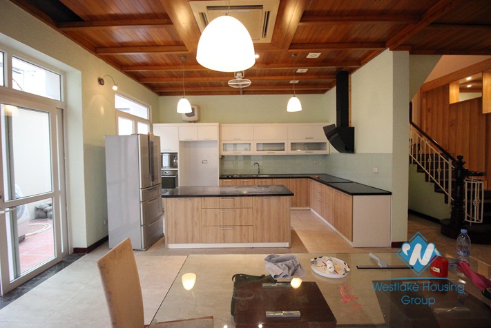 A house for rent in Ciputra T block, Tay Ho ward, Ha Noi